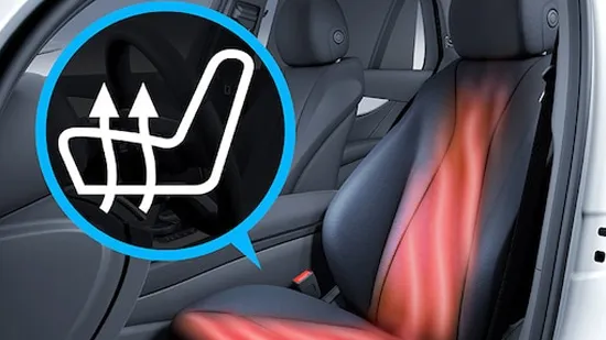 Climatización de asiento para conductor y acompañante