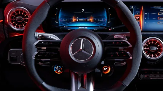 Volante AMG Performance en napa/microfibra MICROCUT