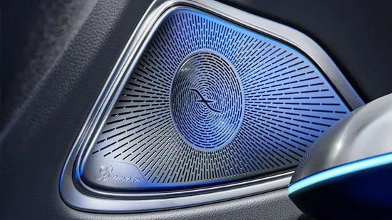 Sistema de sonido surround Burmester® 4D con Dolby® Atmos
