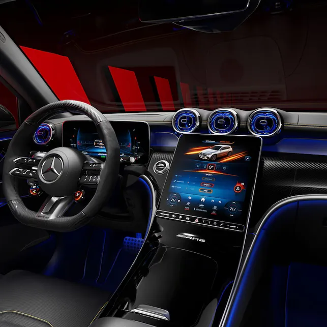 Cuadro de instrumentos específico de AMG