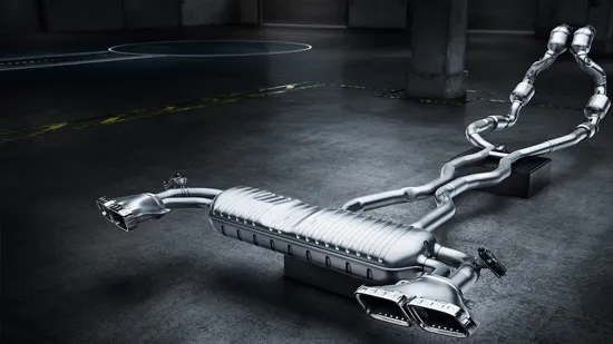 Sistema de escape AMG Performance conmutable