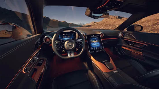 GT Coupé interior