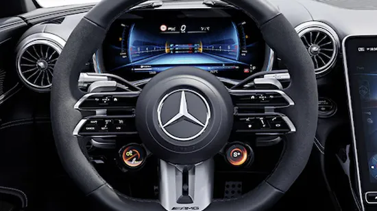 Volante AMG Performance en napa/microfibra MICROCUT