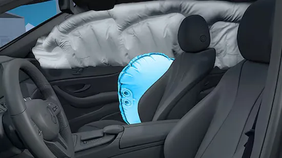 Airbags laterales para el conductor y el acompañante